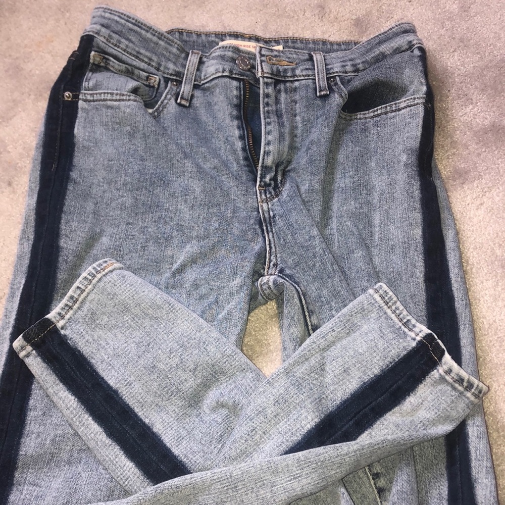 Levi’s 721 High Rise skinny ankle jeans 6 W28 NEW